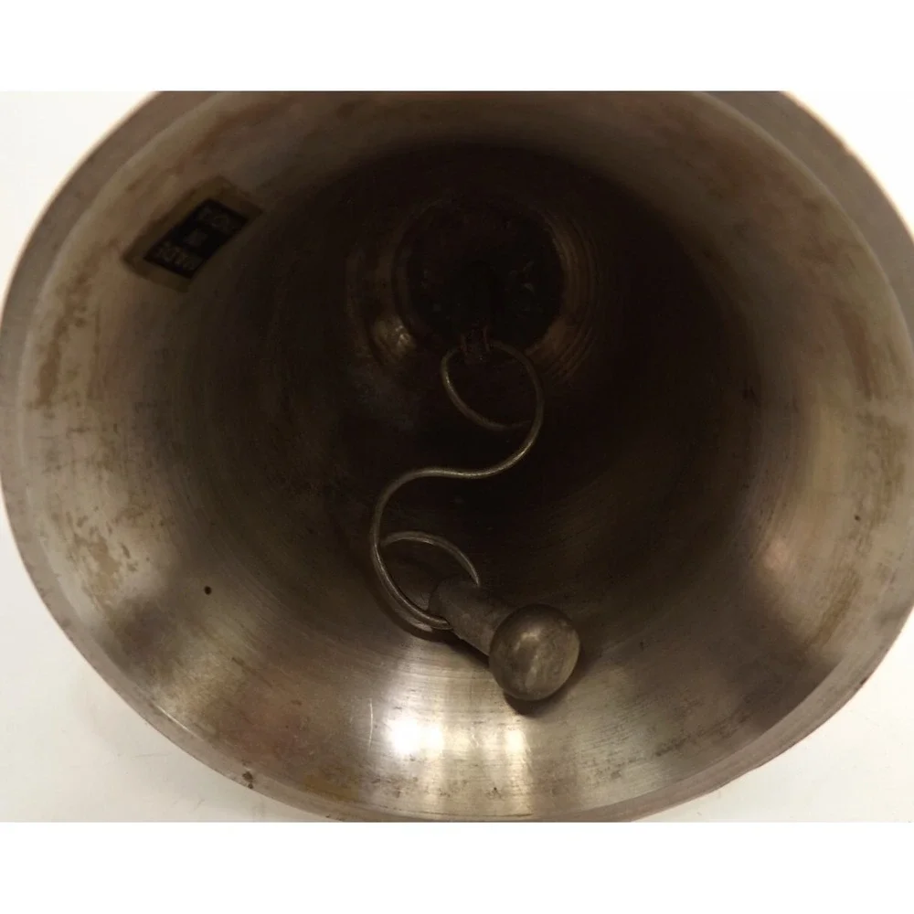 Brass Handbell - Vintage bell from India - listen in video